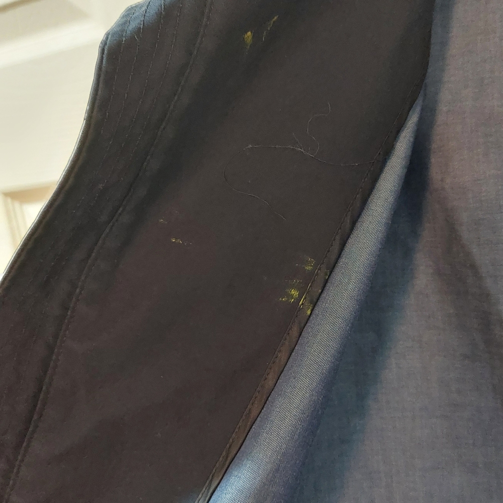 Vince Navy Zip-Front Lightweight Jacket - Picture 13 of 14